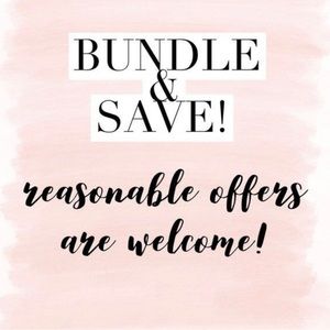 Bundle 2 or more items to get a deal!